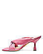 Stuart Weitzman,Playa 75 Knot Sandal,Slide,Lacquered Nappa Leather,India Pink