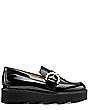 Stuart Weitzman,Piper Superlift Loafer,Loafer,Patent leather,Black,Front View