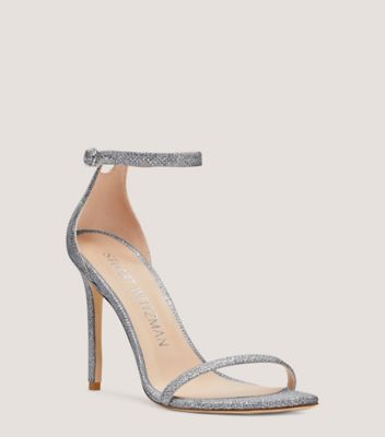 Stuart Weitzman,NUDISTCURVE 100 STRAP SANDAL,,Side View