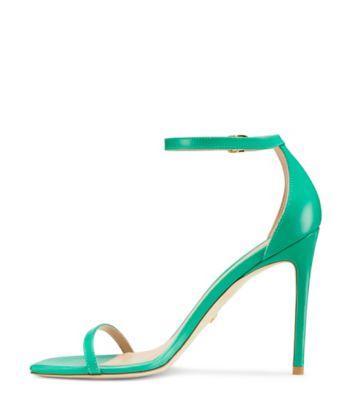 Stuart Weitzman,NUDISTCURVE 100 STRAP SANDAL,