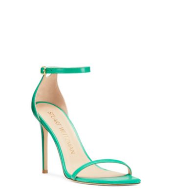 Stuart Weitzman,NUDISTCURVE 100 STRAP SANDAL,