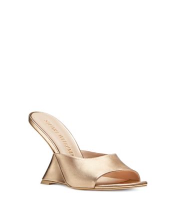 REBEL SLIDE SANDAL, Gold, Product