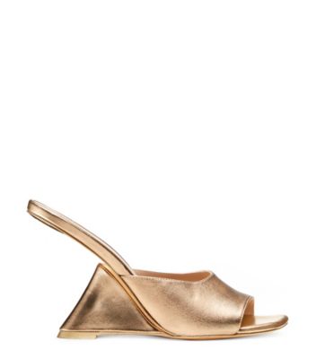 REBEL SLIDE SANDAL, Gold, Product