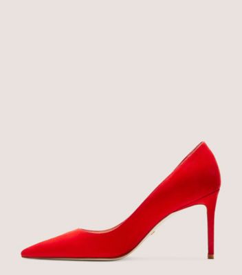 Stuart Weitzman,ESCARPIN STUART 85,Pump,Suède,Corail