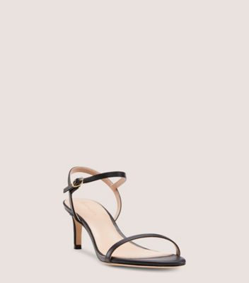 Stuart Weitzman,Sandale Dancer 60,Sandal,Cuir,Noir