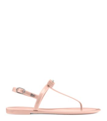 Stuart Weitzman,PEARLSTUD BOW JELLY,,Front View