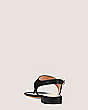 Stuart Weitzman,Sandale plate Santorini,Sandal,Cuir,Noir,Back View