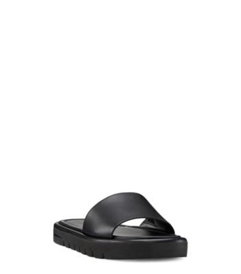Santorini Flatform Slide Sandal, Black, Product