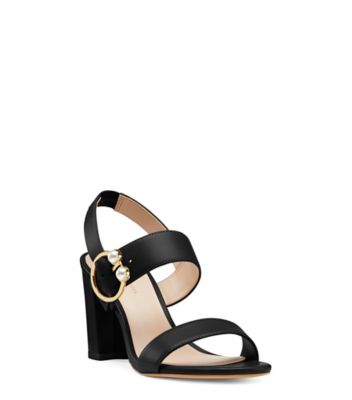 Stuart Weitzman,PEARLRING BLOCK 75 SANDAL,