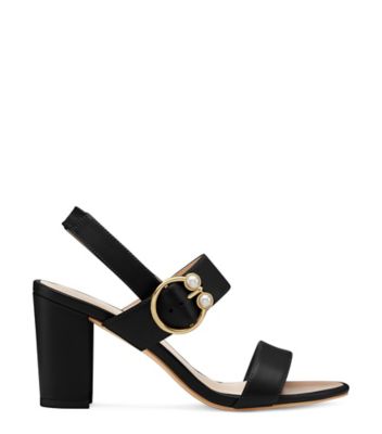 Stuart Weitzman,PEARLRING BLOCK 75 SANDAL,