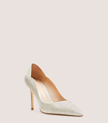 STUART 85 SCALLOP PUMP, Platino gold, Product