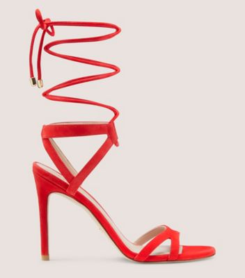 Red high heels size on sale 5