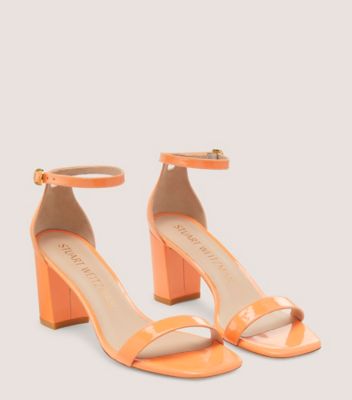 Nudistcurve 75 Block Sandal | Stuart Weitzman