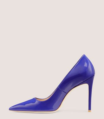 Stuart Weitzman,Stuart 100 Pump,Pump,Patent leather,Dusk