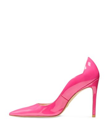 Stuart Weitzman,STUART 100 SCALLOP PUMP,