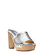 PEARL CLOG 85 SANDAL, Silver, Product
