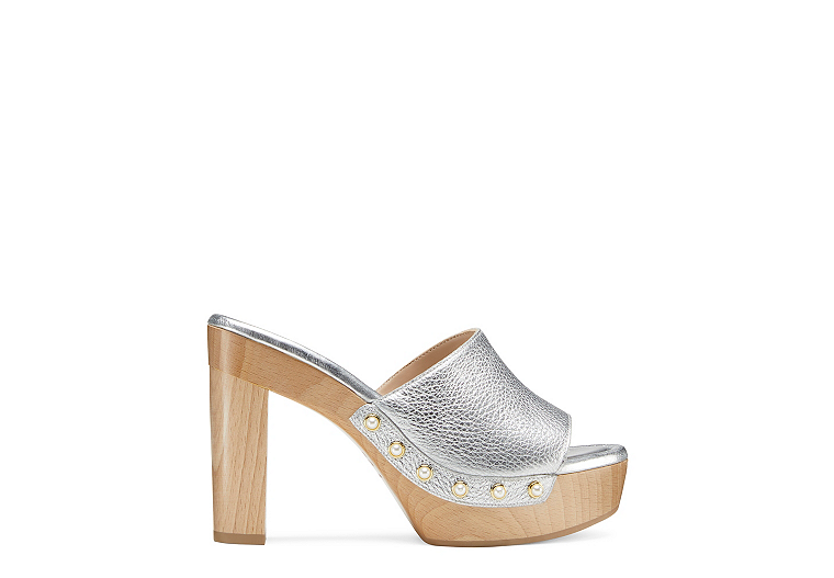 PEARL CLOG 85 SANDAL, Silver, Product