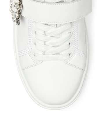 Sw Shine Buckle Sneaker | Stuart Weitzman