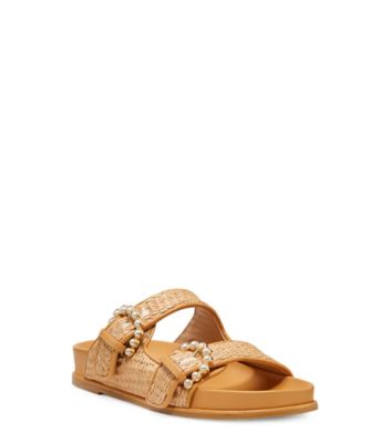 Stuart Weitzman,PIPER SLIDE SANDAL,