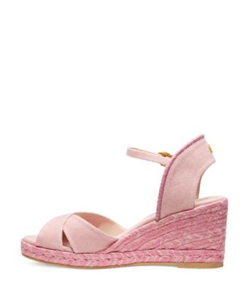 ESPADRILLE À TALON COMPENSÉ MIRELA, Sorbet, Product