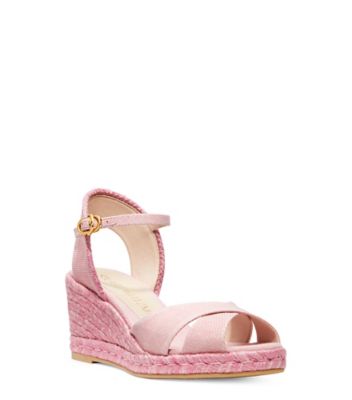 ESPADRILLE À TALON COMPENSÉ MIRELA, Sorbet, Product