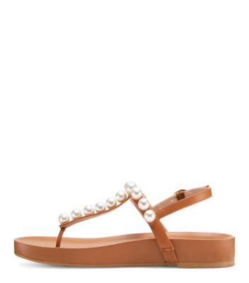 Goldie Pearl Summer Sandal, Tan, Product