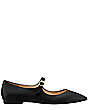Stuart Weitzman,Pearlring Mary Jane Flat,Flat,Leather,Black,Front View