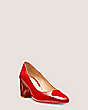 Stuart Weitzman,Holly 60 Pump,Pump,Patent leather,Red,Side View