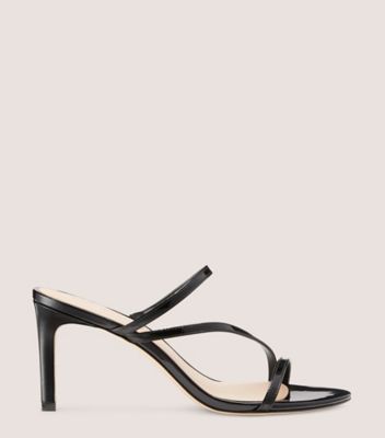 Stuart Weitzman,DANCER 80 SLIDE SANDAL,,Front View