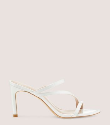 Stuart Weitzman,DANCER 80 SLIDE SANDAL,,Front View