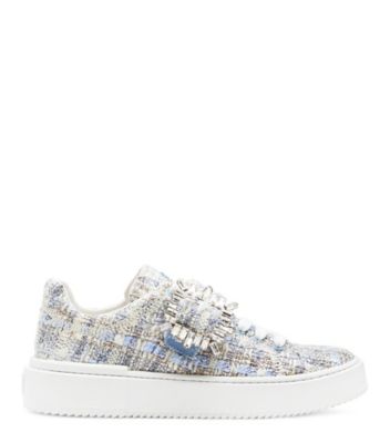 Sw Shine Buckle Sneaker Stuart Weitzman