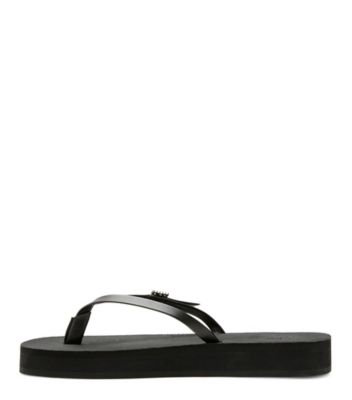 Stuart Weitzman,SW CRYSTAL THONG FLATFORM SANDAL,