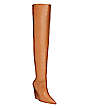 Stuart Weitzman,Saloon 100 Wedge Boot,Boot,Nappa Leather,Toffee,Side View