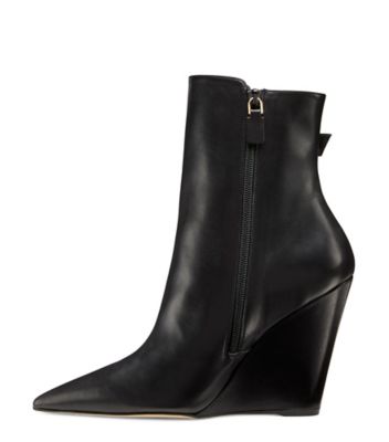 Stuart Weitzman,SALOON 100 WEDGE BOOTIE,