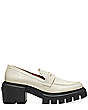 Stuart Weitzman,SOHO LOAFER,Loafer,Leather,Oat,Front View