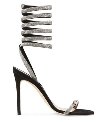 Stuart weitzman 2025 crystal sandals