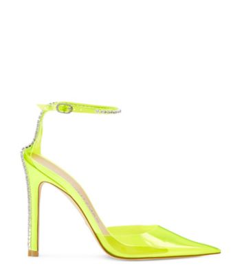 Stuart Weitzman,STUART GLAM 110 STRAP PUMP,,Front View