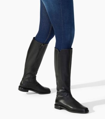 Flat hot sale riding boot