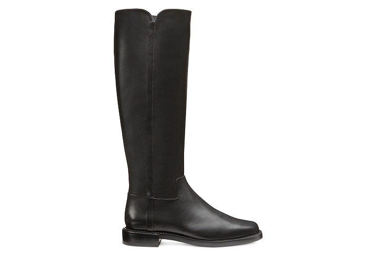 Stuart Weitzman,Riding Boot,Boot,Smooth Leather,Black