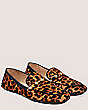Stuart Weitzman,ALLPEARLS DRIVING LOAFER,Loafer,Calf hair,Cheetah,Angle View