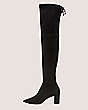 Stuart Weitzman,Avenue City Over-The-Knee Boot,Boot,Stretch suede,Black