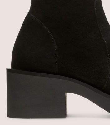 Bottines discount chaussette noir