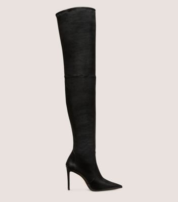 Pointy over clearance the knee boots