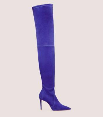 Buy Balenciaga Knife Embellished Over-the-knee Boots - Black At 30% Off