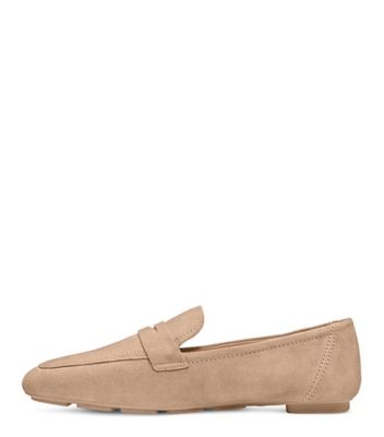 Stuart Weitzman,Jet Loafer,Loafer,Sport Suede,Nutmeg