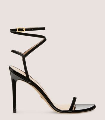 Stuart weitzman patent leather hot sale sandals