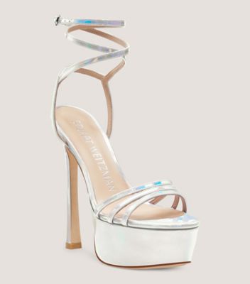 Stuart Weitzman,SOIREE 145 PLATFORM SANDAL,,Side View