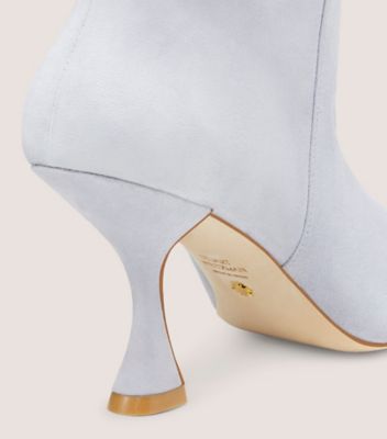 Stuart Weitzman,BOTTE À TIGE MOLLE XCURVE 85,Boot,Suède,Nuage