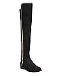 Stuart Weitzman,5050 Crystal Boot,Boot,Suede,Black,Side View