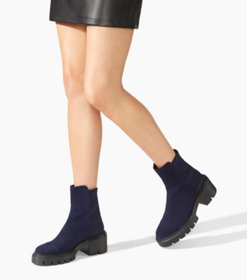 Navy blue womens on sale booties